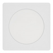  Встраиваемый светильник FUEVA 6, 6,3W(LED), 2700/4000/6500K, 117x117, пластик, белый