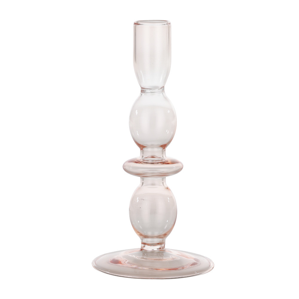 EGLO 422264 Подсвечник MOLUME, H180, Ø85, стекло, розовый