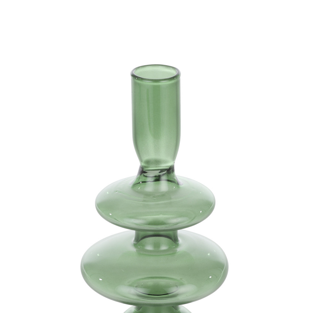 EGLO 422257 Подсвечник MOLUME, H195, Ø90, стекло, зеленый