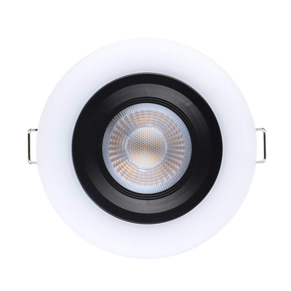 EGLO 900915  Комплект встраиваемых светильников CALONGE, 3X4,8W (LED), 3000K, 1860lm, Ø100, пластик, черный, белый 