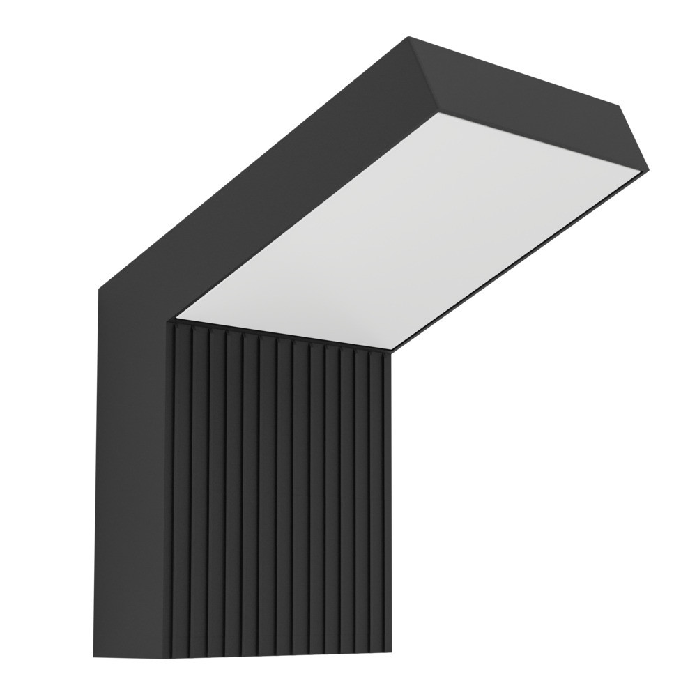 EGLO 902413 Уличный настенный светильник GROTTAZZOLINA, 10W(LED), 3000K, IP65, алюминий, черный