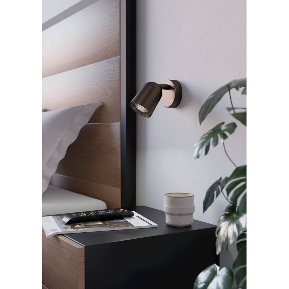 EGLO 901948  Спот CAMALDOLI, 1X5W(GU10), сталь, темно-бронзовый