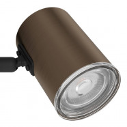300587  Спот CONSUMA 1, 1X5W(GU10), IP44,сталь, бронзовый, черный