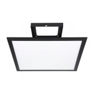 900818  Потолочный светильник  SALOBRENA 1, 21,5W (LED), 4000K, 3000lm, L450, B450, H50, алюминий, черный / пластик, белый