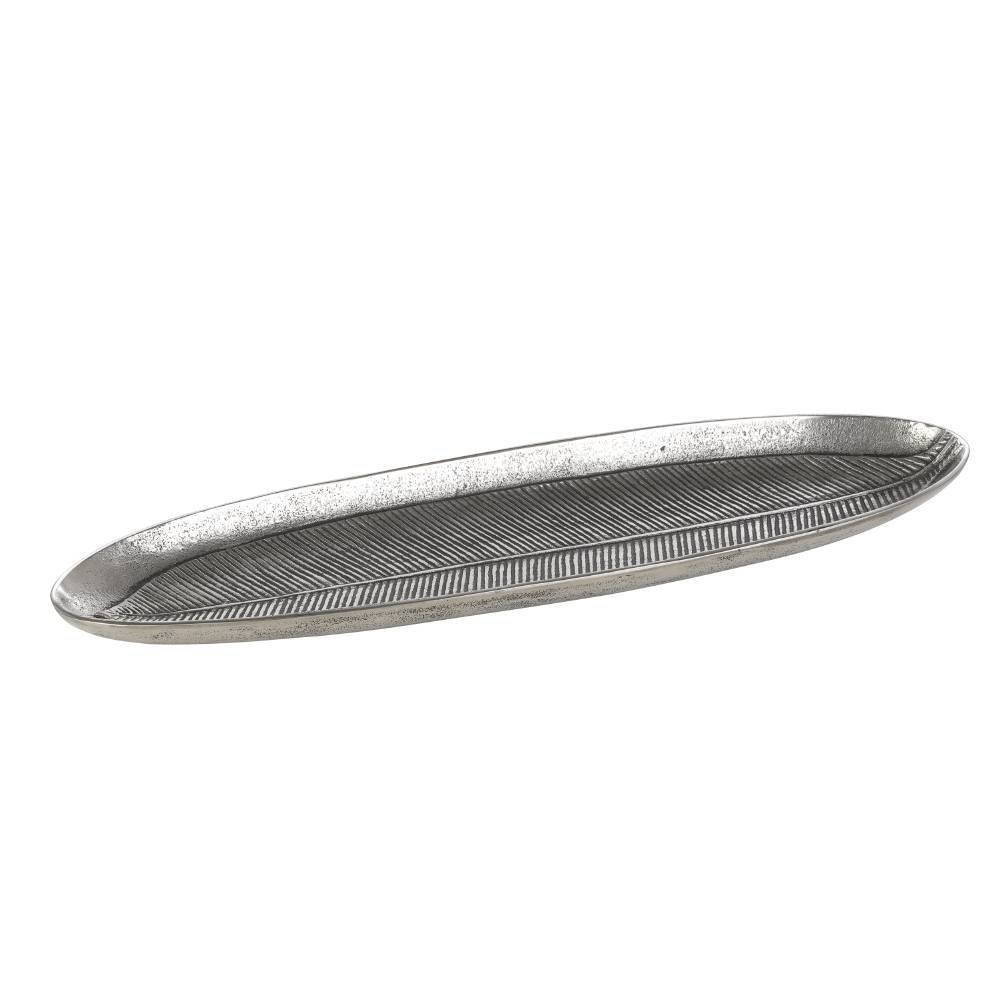 EGLO 427005  Чаша декоративная FORLEYET, L540, B165, H30, алюминий, цвет никель-античный