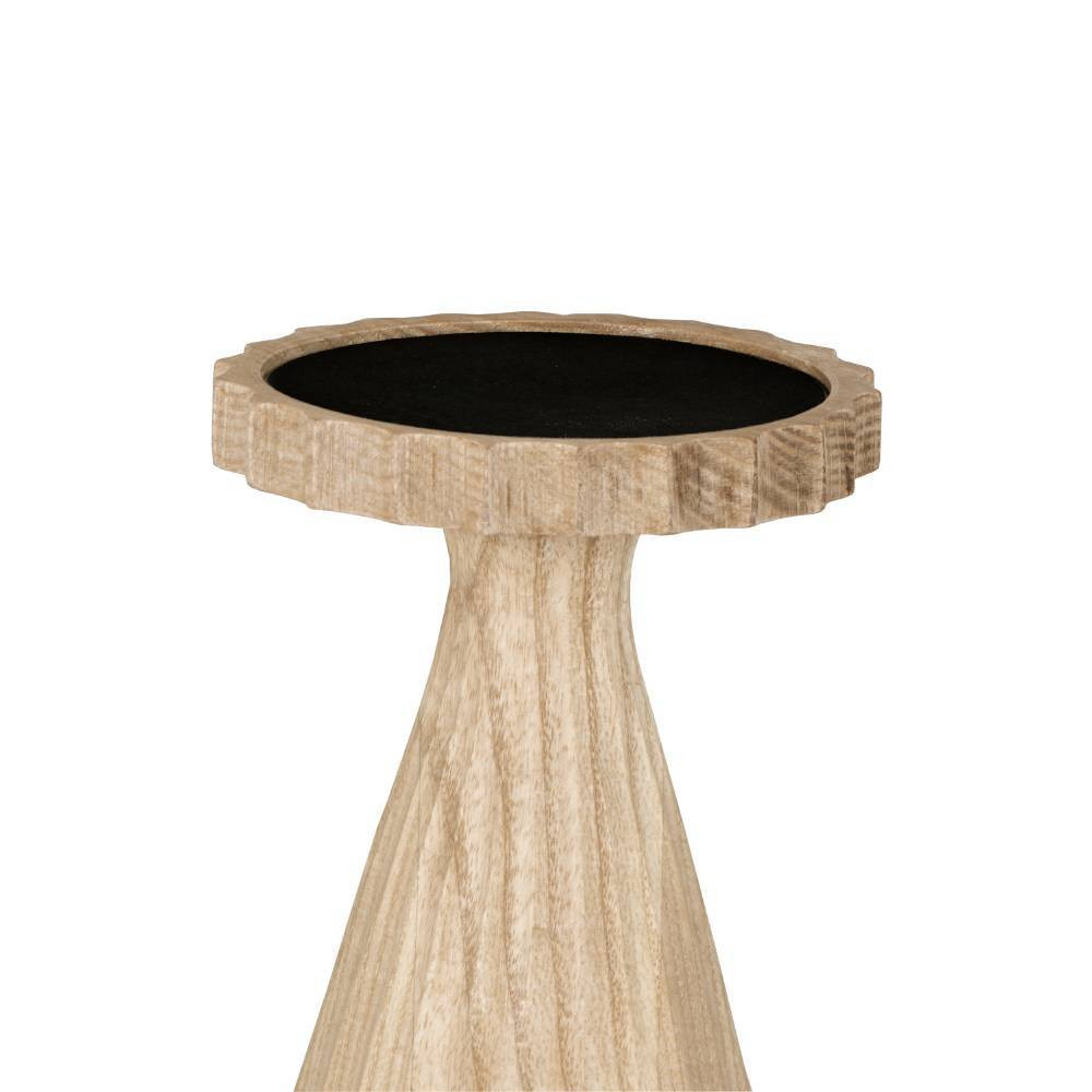 EGLO 422337 Подсвечник DUPKUR, H140, Ø90, дерево, черный