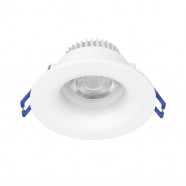  Встраиваемый светильник SALABATE 1х4,9W(LED), Ø88, алюминий, белый
