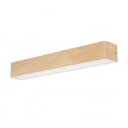901102  Светодиодное бра SANIA 6, 26,5W(LED), сталь, коричн, пластик, сатин стекло, 3000K, 3200lm