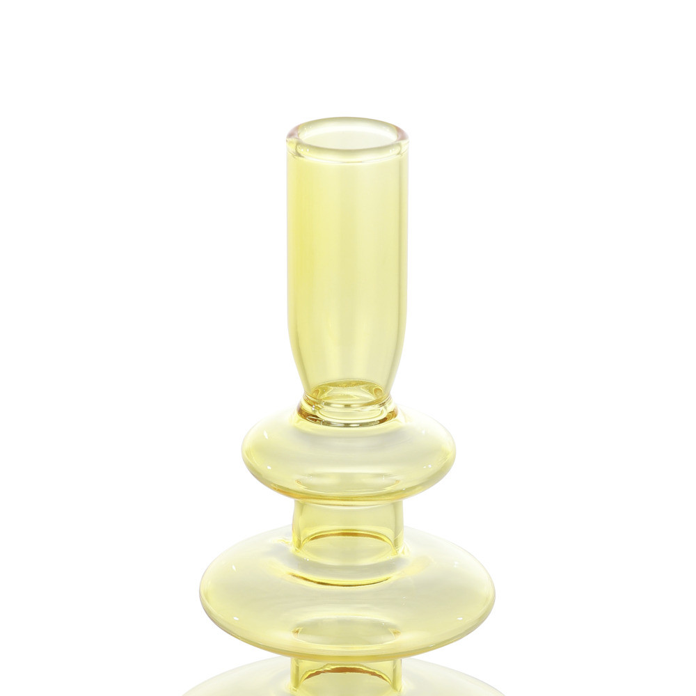 EGLO 422271 Подсвечник MOLUME, H225, Ø90, стекло, желтый