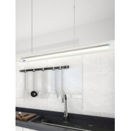 901998  Светодиод потолочный свет-к SELRINO, 12W(LED), L-870, 2700-4000-6500K, пластик, белый
