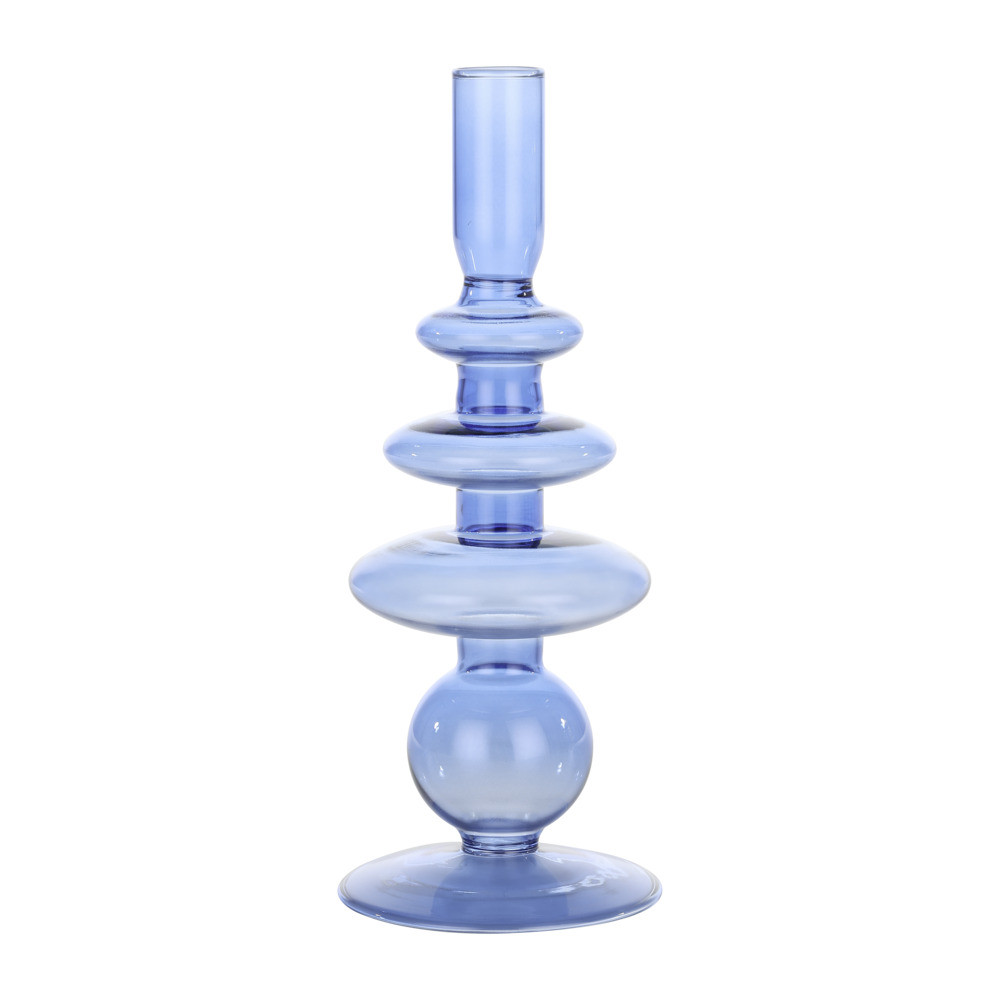 EGLO 422269 Подсвечник MOLUME, Ø90, Н225, стекло, синий