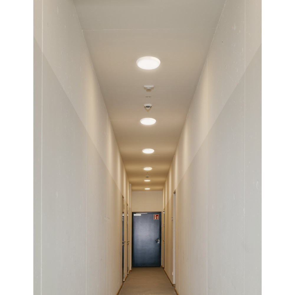 EGLO 902217  Светодиод потолочный свет-к CONAVARELLA, 14W(LED), Ø255, 2700-4000-6500K, IP65, пластик, белы