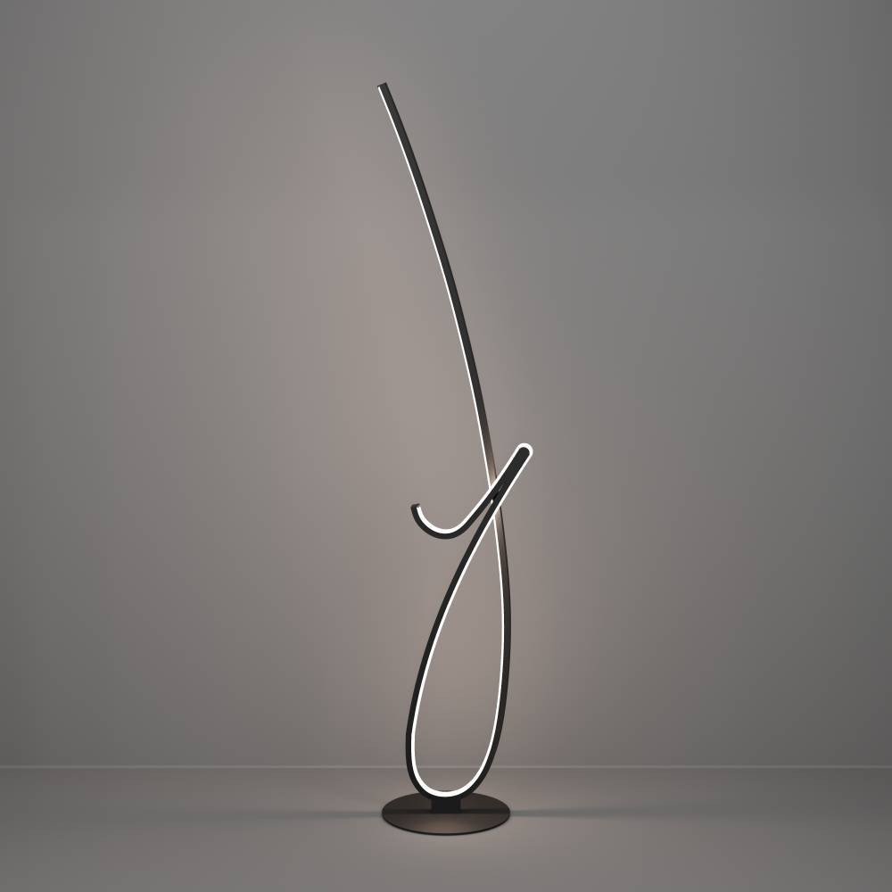 EGLO 902349  Светодиодный торшер с регулировкой цветовой температуры CARDONCITO, 20W(LED), 2700K, 4000K, 6500K, 2400lm, сталь, черный, белый