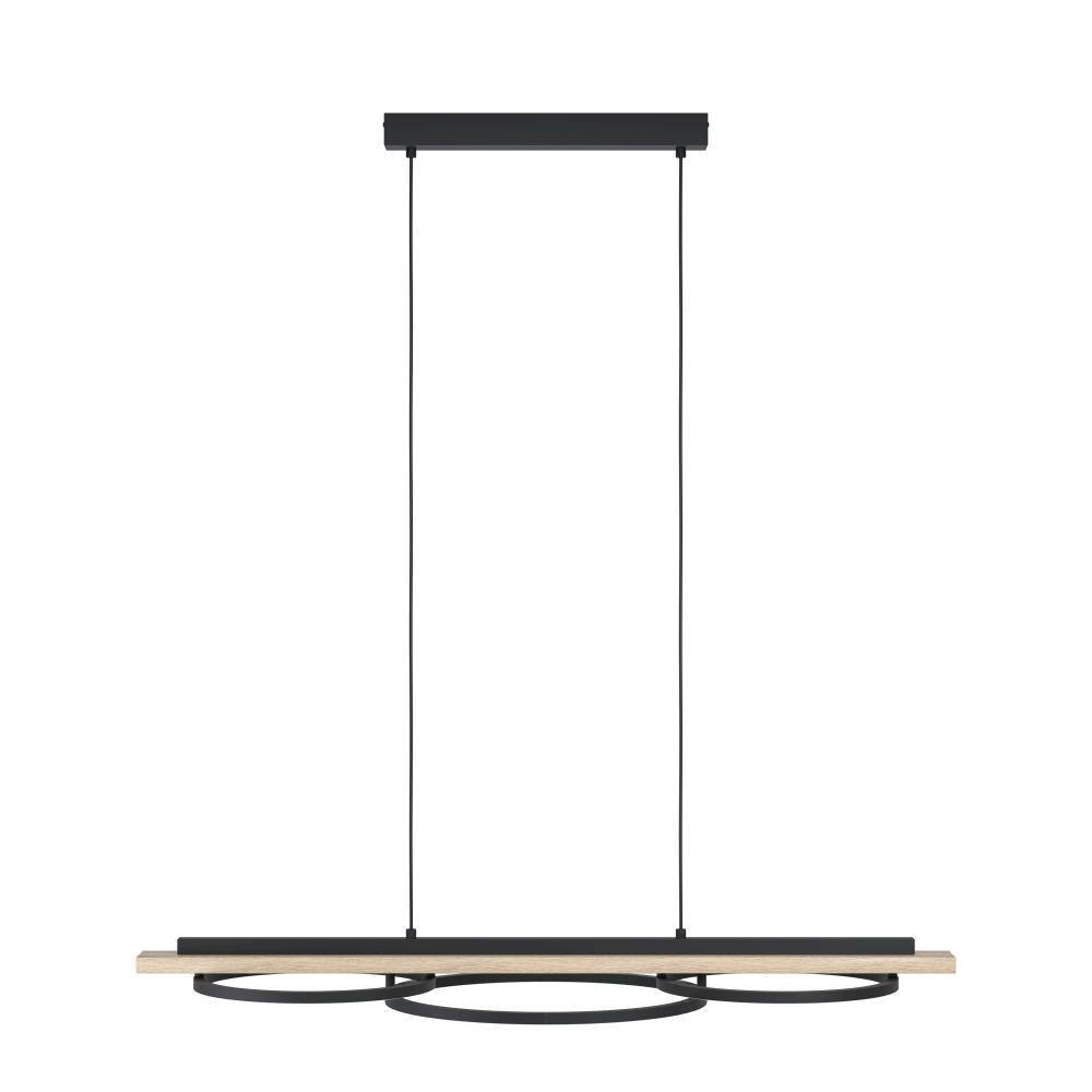 EGLO 901714  Подвес BOYAL, 2x12,5W(LED), 15,5W(LED), 3600lm, 2250lm, сталь, дерево, черн., коричн, пластик, белый