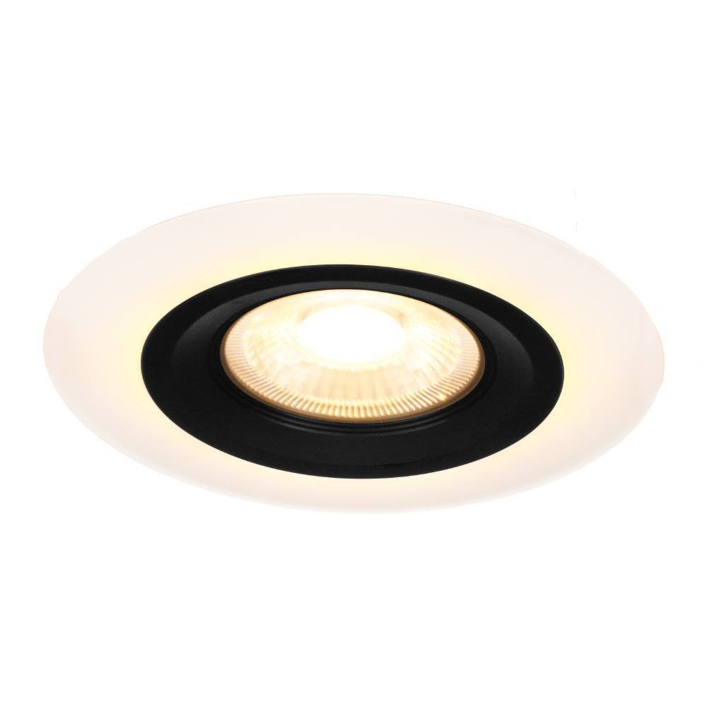 EGLO 900915  Комплект встраиваемых светильников CALONGE, 3X4,8W (LED), 3000K, 1860lm, Ø100, пластик, черный, белый 