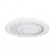 32051  Потолочный светильник PALAGIANO 1, 14,7W (LED), 4000K, 2100lm, H50, Ø300, сталь, белый / пластик, сталь, матовый белый
