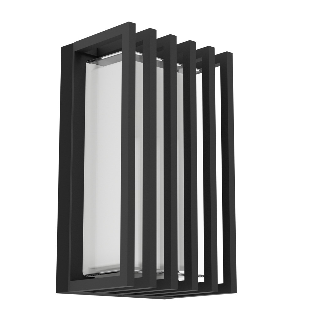 EGLO 902418 Уличный настенный светильник GENOVESE, 10W(LED), 3000-4500-6000K, IP65, алюминий, черный