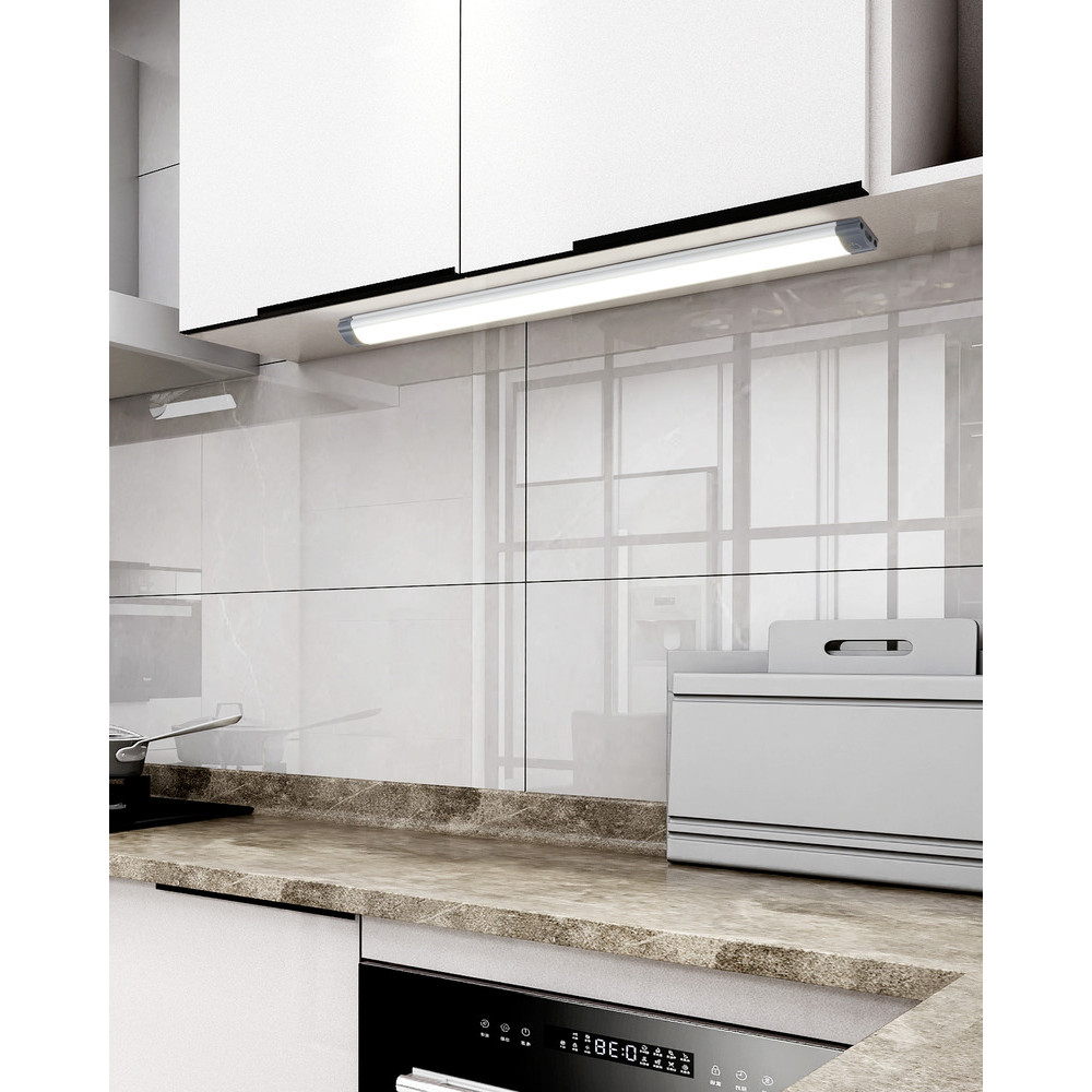 EGLO 902002  Светодиод подсветка LERCA, 5W(LED), L-370, алюминий, серый