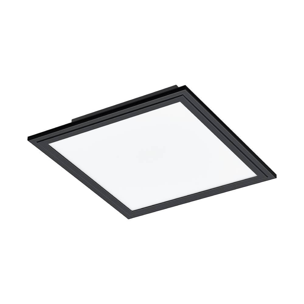 EGLO 900817 Потолочный светильник SALOBRENA 1, 14W (LED), 4000K, 2000lm, L300, B300, H50, алюминий, сталь, черный / пластик, белый