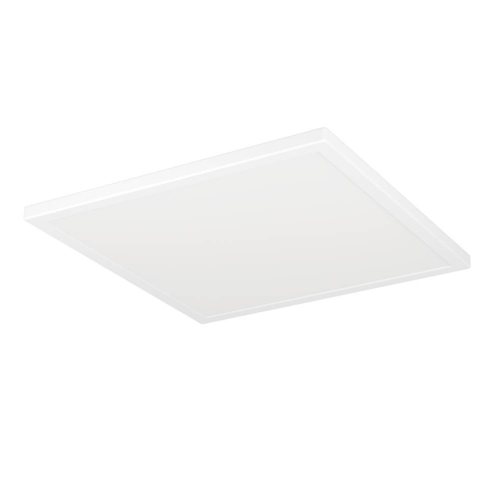 EGLO 901451  Светодиод потолочн свет-к с регул тем-ры света ROVITO, 17,6W(LED), 390x390, IP44,  2700K, 4000K, 6500K, 2400lm, пластик, белый/пластик, белый