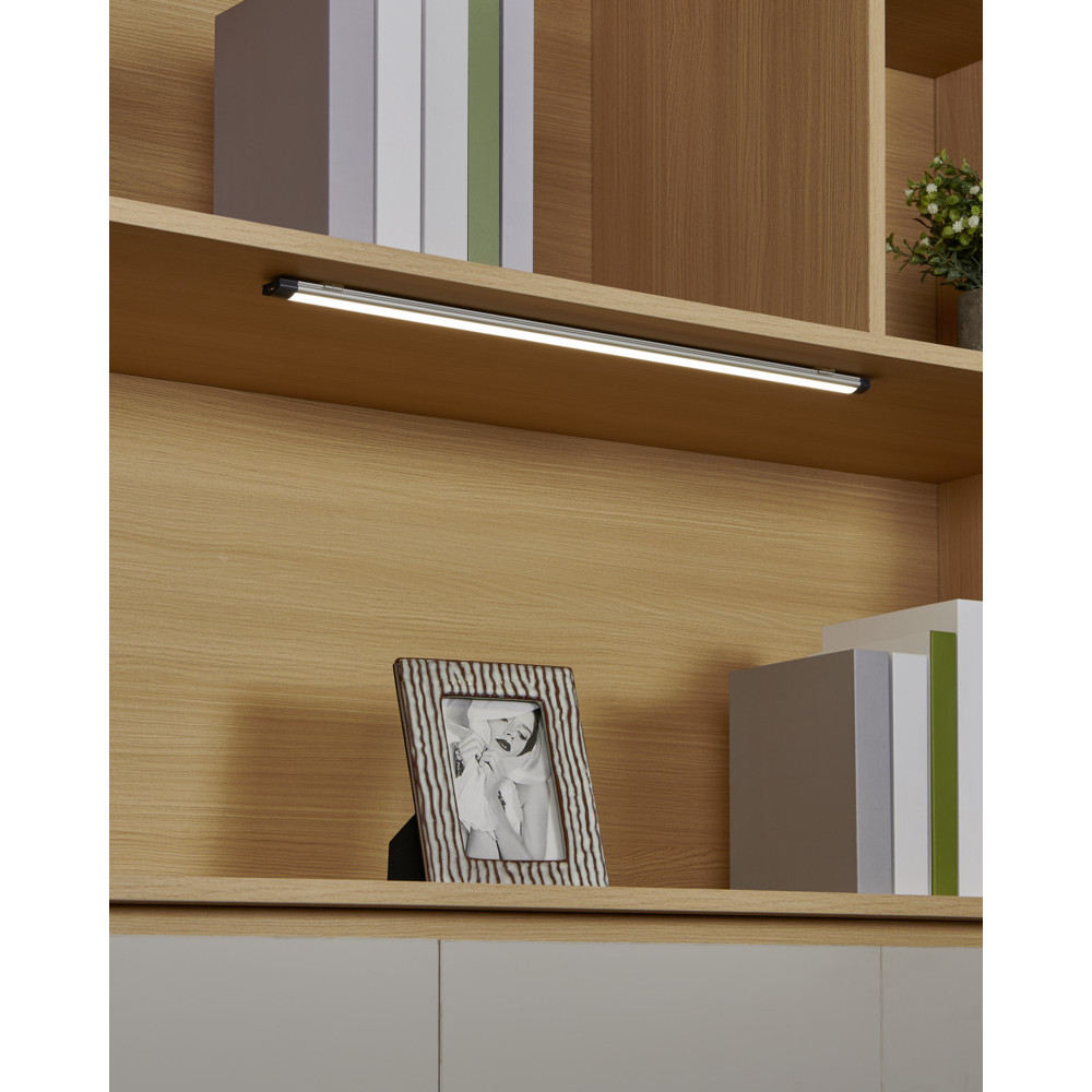 EGLO 902004 Светодиод подсветка LERCA, 8W(LED), L-570, алюминий, серый