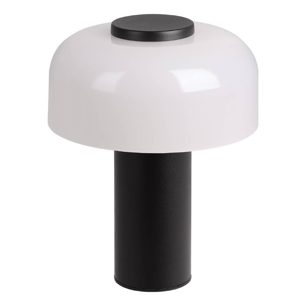 EGLO 900984  Аккум. настольная лампа димм. сенсор. PONENTE, 2W(LED), 2400K-4000K, IP44, сталь, черн/стекло, белый