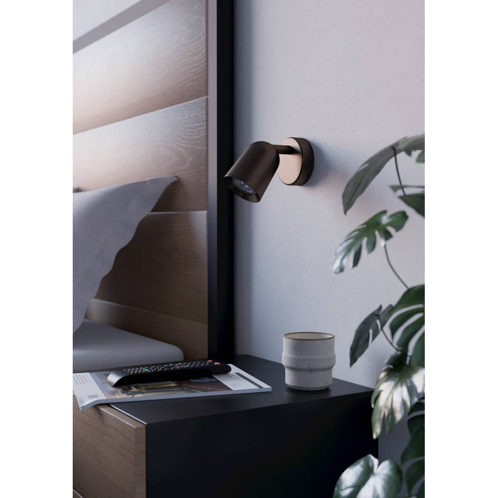 EGLO 901948  Спот CAMALDOLI, 1X5W(GU10), сталь, темно-бронзовый