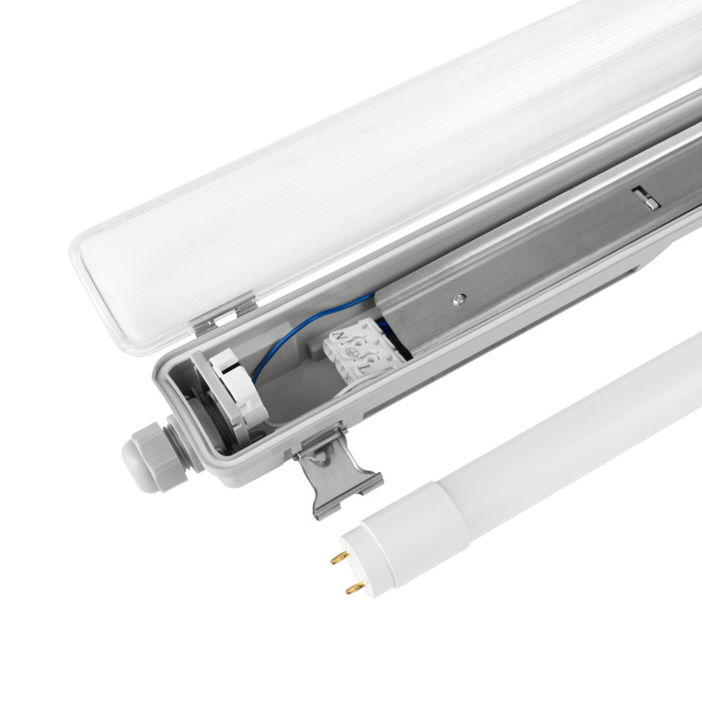 EGLO 901545 Светодиод настенно-потолочн свет-к BASIC PLUS, 1x10W(G13-LED-T8-TUBE), L-650, IP65, пластик,