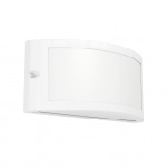 902425  Уличный настенный светильник POGGIARELLO, 1x10W(E14), IP54, алюминий, белый