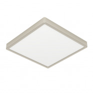  Светодиодный накладной светильник FUEVA 6, 11,5W(LED), 290x290, сталь, никель мат.