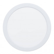  Встраиваемый светильник FUEVA 6, 18,5W(LED), 2700/4000/6500K, Ø216, алюминий, белый