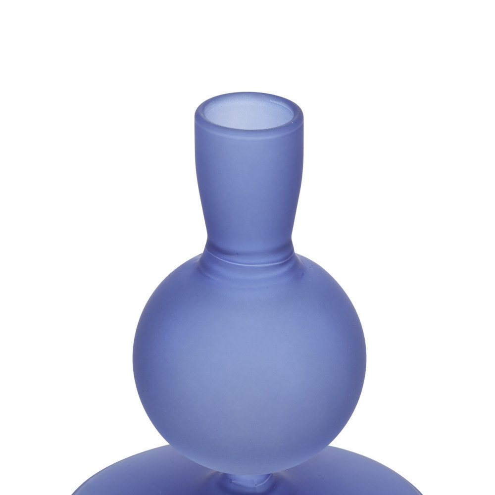 EGLO 422262 Подсвечник MOLUME, H110, Ø85, стекло, синий