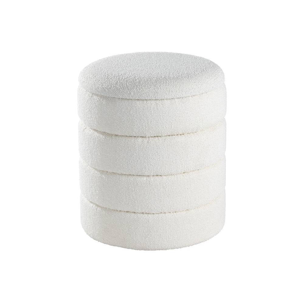 EGLO 424125  Пуф AMPAHAKA (комп.из 2шт.), H445, Ø400, полиэстер, белый