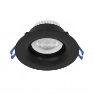  Встраиваемый светильник SALABATE 1х4,9W(LED), Ø88, алюминий, черный