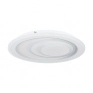 32052  Потолочный светильник PALAGIANO 1, 14,7W (LED), 4000K, 2200lm, H50, Ø380, сталь, белый / пластик, сталь, матовый белый