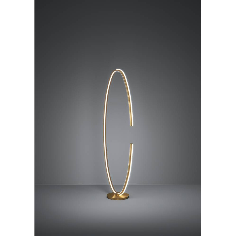 EGLO 390491  Светодиодный торшер с регулировкой цветовой температуры BOGADO, 20W(LED) ,2200-6500K, 3500lm, сталь, золотой, белый