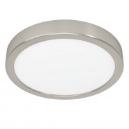  Светодиодный накладной светильник FUEVA 6, 11,5W(LED), Ø210, сталь, никель мат.