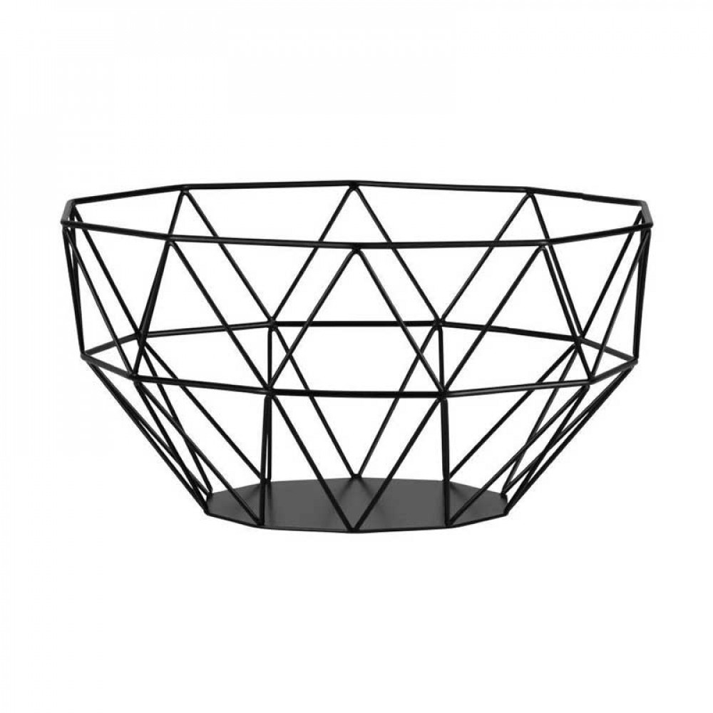 EGLO 427083  Чаша декоративная UEDA, H130, Ø250, сталь, черный