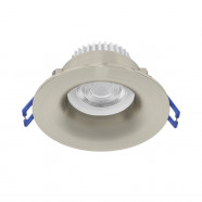 Встраиваемый светильник SALABATE 1х4,9W(LED), Ø88, алюминий, никель мат.