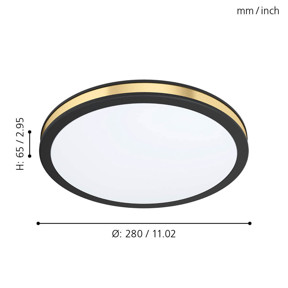 EGLO 99406 Настенно-потолочный светильник светодиодный PESCAITO
