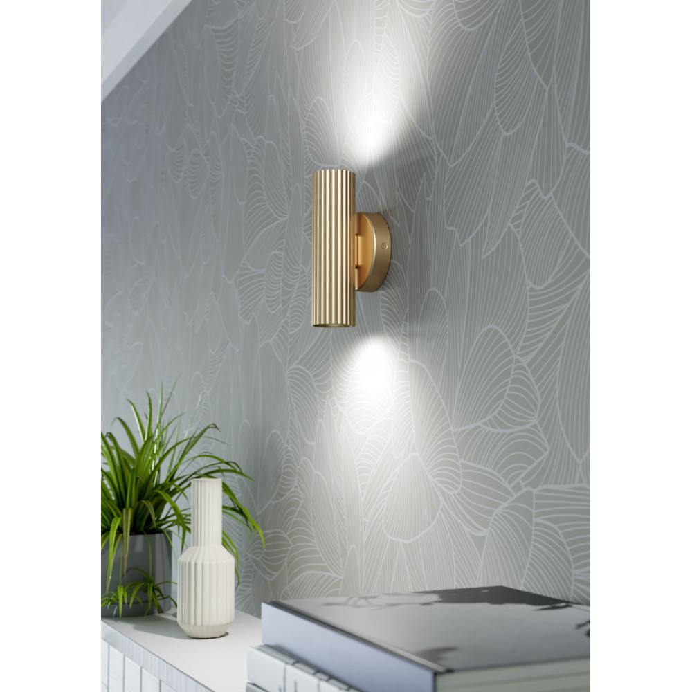 EGLO 902034  Спот PORTILLO, 2X5W(GU10), алюминий, сталь, латунь матовый