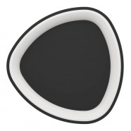 901584  Светод потолочн свет-к LORETELLO, 12W(LED), пластик, сталь, черный, 2700-6500K, 1440lm