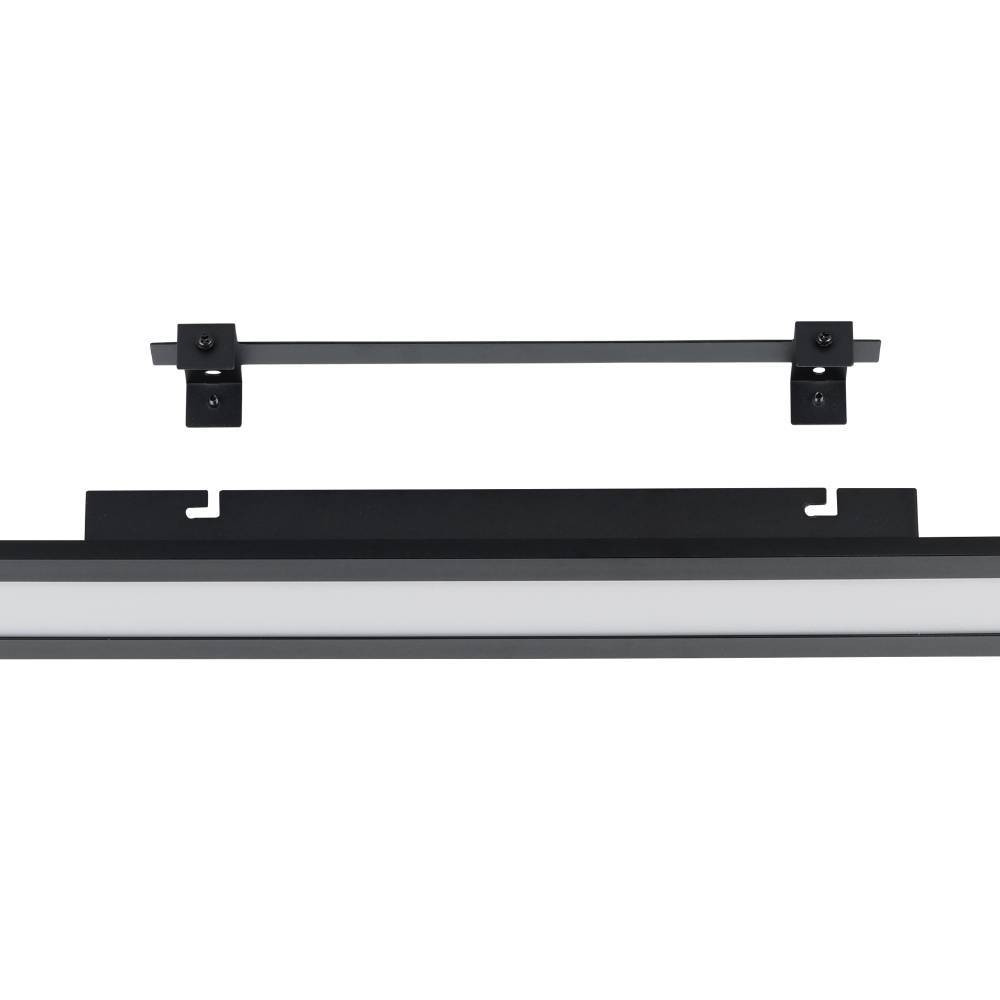 EGLO 900822  Потолочный светильник  SALOBRENA 1, 38W (LED), 4000K, 4700lm, L1195, B100, H45, алюминий, черный / пластик, белый