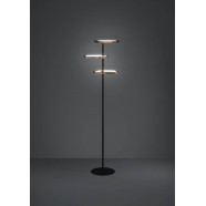 390509  Светодиодный торшер с регулировкой цветовой температуры ESTRELLA, 1X20W(LED), Ø530, 2200-6500K, 3500lm, сталь, бронзовый, черный, белый