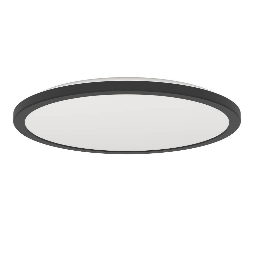 EGLO 901439 Светодиод потолочн свет-к с регул тем-ры света ROVITO, 18,5W(LED), Ø390, IP44, 2700K, 4000K, 6500K, 2300lm, пластик, черный/пластик, белый