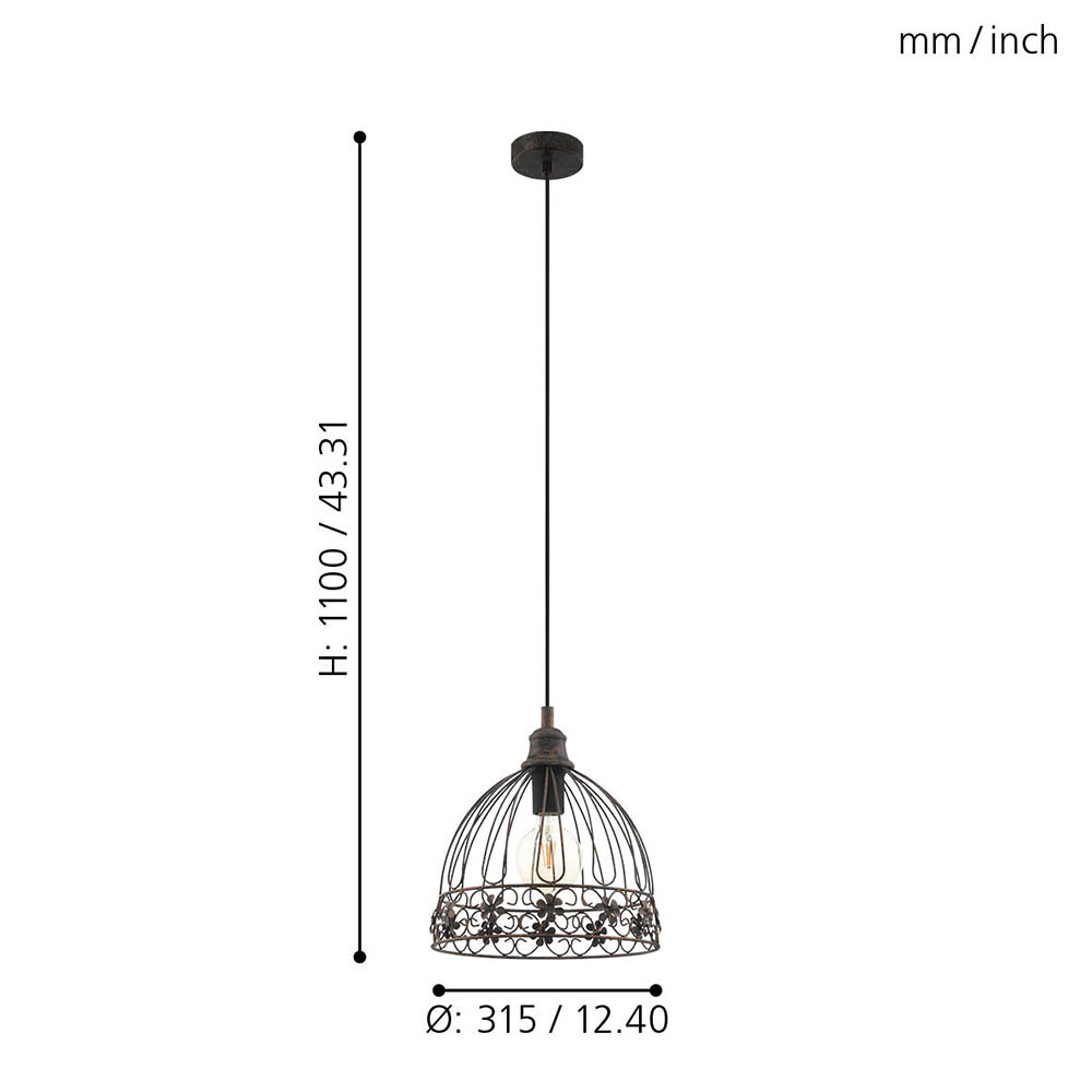 EGLO 43025  Подвесной потолочный светильник (люстра) SUMMERHALL