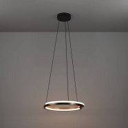 901826  Светодиодный подвес с регулировкой цветовой температуры MEZZOMONTE, 1X20W;1X20W(LED;LED), 2700-6500K, 2220;2220lm, алюминий, сталь, бронзовый, 