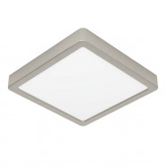  Светодиодный накладной светильник FUEVA 6, 10,5W(LED), 220x220, сталь, никель мат.