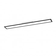 901488  Светодиод. потол. панель MORADILLO, 1x28W(LED), 2700/4000/6500K, 1195x145, сталь, черный