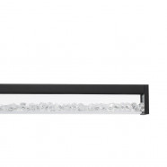 900895  Подвес CARDITO 1, 6X6W(LED), 3420lm, L1000, B80, H1100, алюминий, сталь, черный/стекло, кристаллы, прозрачный